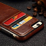 iPhone 7 Custom Engraved Leather TPU hardback case cover with credit card slots - personalized laser engraved iPhone case - new!