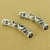 2 Pcs 925 Sterling Silver Charm Protection DIY Jewelry Making WSP542X2 Wholesale: See Discount Coupons in Item Details