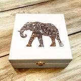 Spirit Animals Boxes - Essential Oil Storage Box 25 Slot 15ml - Pine - Choose Finish and Custom Laser Engravings - Fit dōTERRA Young Living
