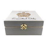 Spirit Animals Boxes - Essential Oil Storage Box 25 Slot 15ml - Pine - Choose Finish and Custom Laser Engravings - Fit dōTERRA Young Living