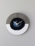 KISMET Design | 8" Blue Agate Wall Clock (Silent)