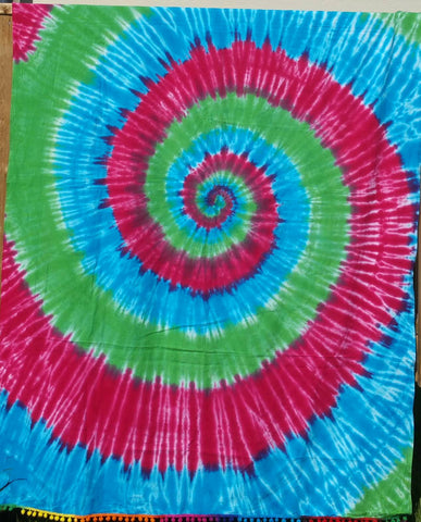 Couch Throw, beach throw, Hippie Tapestry, Beach Tapestry, beach towel, boho tapestry, Tie-dye throw, Tie-dye Tapestry, xmas gift for her