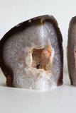 Natural Agate Bookends