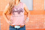 Graphic Tee, Western Tee, Southern Shirt, Hippie Shirt, Gypsy Shirt, Bohemian Shirt, Tank Top, Womens Muscle Tank, Summer Tank Top,Boho Tank