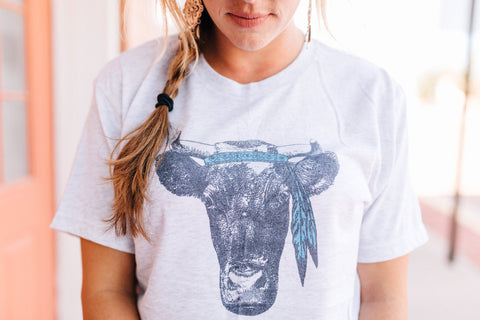 Cow Shirt, Country Shirt, Farm Shirt, Rodeo Shirt, Western Shirt, Ranch Shirt, Livestock Shirt, Hippie Cow Shirt, Graphic Shirt, Farm Girl