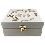 Sky Above Earth Below - Essential Oil Storage Box 25 Slot 15ml - Pine - Choose Finish and Custom Laser Engravings - Fit dōTERRA Young Living