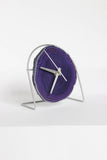 Purple Agate Desk Clock