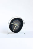 Black Agate Desk Clock