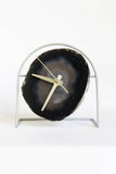 Black Agate Desk Clock
