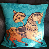 Digital print pillow, ethnic cushion cover, xmas gift for her, Boho cushion cover, indian pillow cover, Bohemian Decor, animal print pillow