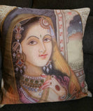 Ethnic Cushion Cover, digital print pillow, indian cushion cover, indian pillow cover, decorative pillow, Bohemian Decor, xmas gift for her