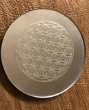 Flower of Life - Sacred Geometry Mirror Magnet - 2 inches