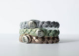 Braided Leather Bracelet Trio/Classic Neutrals