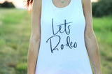 Rodeo Tank Top, Rodeo Shirt,  Rodeo Tanktop, Western Tanktop, Cowgirl Tank Top, Cowboy Tank Top, Fair Tank Top, Country Tank Top, Southern