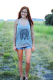 Boho Tank Top, Boho Tanktop, Boho Shirt, Western Tank Top, Western Tanktop, Hippie Tank Top, Hippie Tanktop, Western Shirt, Boho shirt, Tank