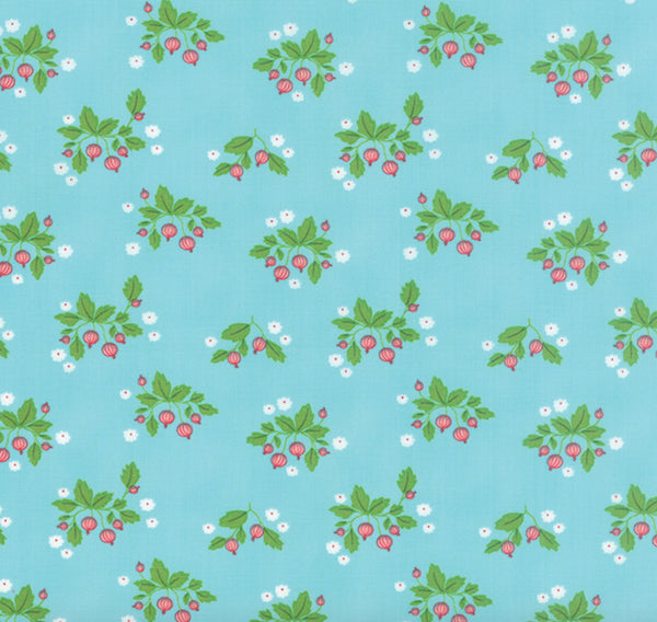 Gooseberry Sky - Floral Gooseberry Patch by Vanessa Goertzen for Moda Fabrics - Sold by the Yard
