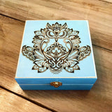 Spirit Animals Boxes - Essential Oil Storage Box 25 Slot 15ml - Pine - Choose Finish and Custom Laser Engravings - Fit dōTERRA Young Living