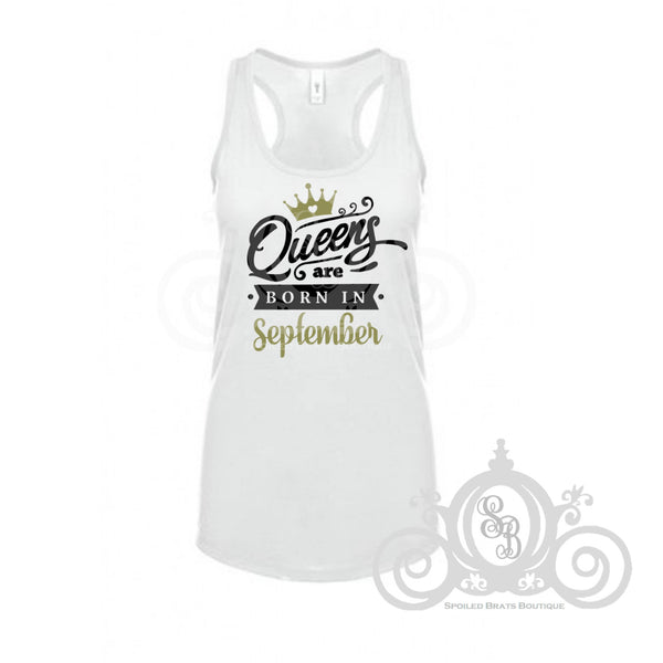 Queens are Born in September Women's Shirt