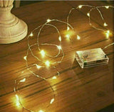 SUPER LONG 15 Meter/49 Feet Micro LED Fairy string light 15M/150 lights waterproof. Silver/Copper wire/ white light, warm white