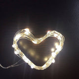 Party/Bulk Pack! 1 Meter/10 Feet Micro LED Fairy string light 1M/10 lights waterproof. Silver/Copper wire/ white light, warm white
