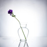 Submersible Purple Rose  Floral Wedding Centerpiece with Floating Candles and Acrylic Crystals Kit