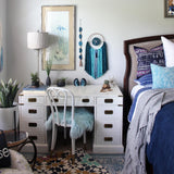 JUNIPER | 10" Teal Agate Wall Clock