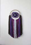 AYA | 8" Purple Agate Wall Clock