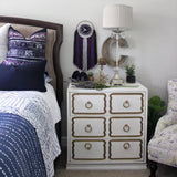 AYA | 8" Purple Agate Wall Clock