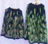 mini hippie skirt, bohemian girls skirt, hippie skirt, gypsy skirt, boho gypsy skirt, midi gypsy skirt, xmas gift for her, bohemian skirt