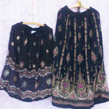 Beauty carving Mini/kids Sequin skirt-Hippie skirt Gypsy skirt Sequin skirt Beach skirt Handmade skirt Boho Skirt Bohemian skirt-upto medium