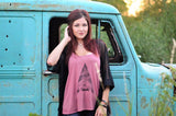 Arrow Shirt, Hippie Shirt, Boho Style, Gypsy Life, Boho Chic, Trendy Tank Top, Fall Shirt, Bohemian, Indian Shirt, Western Style, Southwest