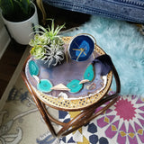 Green Agate Tassel Garland