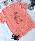 Frequent Flyer, Halloween, Witch, Halloween Tee, Halloween T-Shirt, Halloween Shirt, Witch Shirt, Funny Halloween Shirt, Mom Halloween Shirt