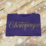 OK, But First Champagne Women&#39;s Shirt, Bridal Party,  Birthday Tank