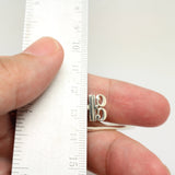 Silver Alto Clef Music Note Bracelet