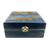 Botanical Plants Box - Essential Oil Storage Box 25 Slot 15ml - Pine - Choose Finish and Custom Laser Engravings - Fit dōTERRA Young Living