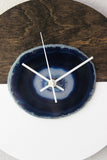 KISMET Design | 10" Blue Agate Wall Clock (Silent)