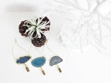 Agate Geode Ornament Set (C)