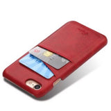 E.O. iPhone 7 Custom Engraved Leather Case Cover with Credit Card Slots - Essential Oil Capable - BRAND NEW!!