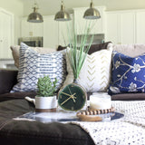 Olive Green Agate Desk Clock