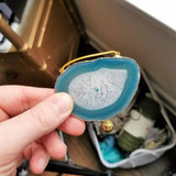 Agate Geode Ornament Set (G)
