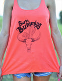 Sun Bumming, Summer Tanktop, Summer Tank Top, Boho Tanktop, Boho Shirt, Western Tank Top
