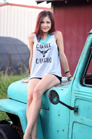 Ranch Tank Top, Ranch Wife Shirt, Cow Shirt, Cattle Shirt, Farm Shirt, Farm Wife Shirt, Workout Tank Top, Cattle Tank Top, Cardio Tank Top
