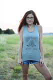 Boho Tanktop, Boho Shirt, Hippie Tanktop, Tanktop, Western Tanktop, Hippie Tank Top, Hippie Tank, Cowgirl Tank, Cowgirl Shirt, Festival Tank