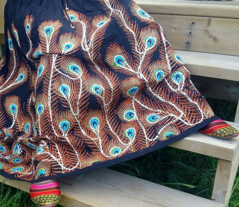 Bohemian Long Hippie skirt, long gypsy skirt, gypsy long skirt, gypsy skirt, bohemian girls skirt, hippie long skirt, boho gypsy skirt