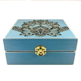 Spirit Animals Boxes - Essential Oil Storage Box 25 Slot 15ml - Pine - Choose Finish and Custom Laser Engravings - Fit dōTERRA Young Living