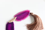 Pink Agate Tassel Garland