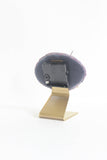 Purple Agate Desk Clock (Silent)