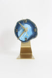 Blue Agate Desk Clock (Silent)