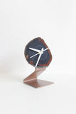 Gray Agate Desk Clock (Silent)